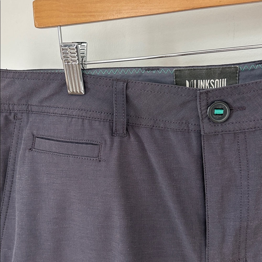 Men's Linksoul Boardwalker Golf Gray Shorts - Picture 2 of 9